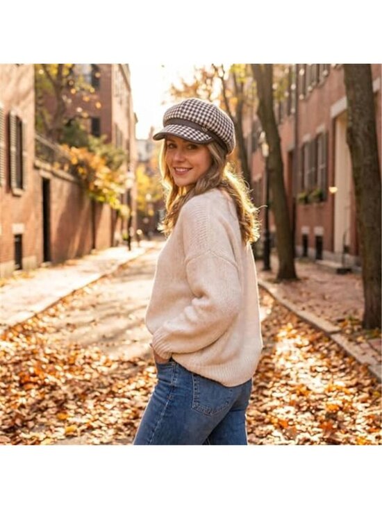 Women\'s Newsboy Cap French Fashion Hats Summer Cabbie Hat main image 4